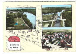 51 - CONFLANS SUR SEINE - En Passant Par ...  (3 Vues) - Other & Unclassified