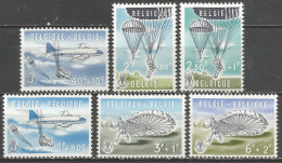 Belgique - Parachutisme - N°1133 à 1138 ** - Unused Stamps