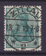 Deutsches Reich 1905 Mi. 85, 5 Pf. Germania Deluxe ZITTAU 1919 Cancel !! - Used Stamps