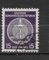 ALLEMAGNE   REPUBLIQUE DÉMOCRATIQUE  N°  6 - Used