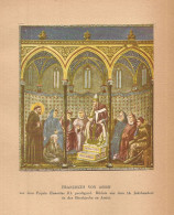 Franziscus Von Assisi - Papste Honorius III - Stampa D'epoca - 1920 Print - Estampes & Gravures