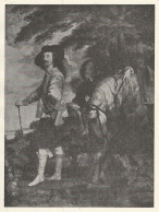 Charles I D'Inghilterra - Stampa D'epoca - 1920 Old Print - Prenten & Gravure