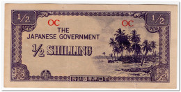 OCEANIA,JAPANESE OCCUPATION,12 SHILLING,1942,P.1,VF - Other - Oceania