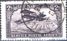 MAROCCO FRANCESE, FRENCH MOROCCO, LANDSCAPE, 1922, USATI Scott:FR-MA C10, Yt:MA PA10 - Oblitérés