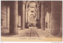 TOURNUS Eglise Saint Philibert Intérieur Non Circulé - Andere & Zonder Classificatie