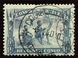 Congo Coquilhatville Oblit. Keach 8A1-Dmyt Sur C.O.B. 173 Le 03/01/1940 - Usati