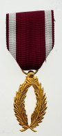 Médaille Décoration. Ordre De La Couronne. Pale D'or. - Royal / Of Nobility