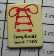 3517 Pin's Pins / Beau Et Rare / MARQUES / CHAUSSURE LACETS SYMPHONIE ANNICK TISON - Trademarks