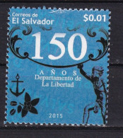 EL SALVADOR-2015-DEARTMENT DE LA LIBERTAD-MNH.. - El Salvador