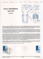 - Document Premier Jour HENRI MOISSAN (1852-1907) - PARIS 22.2.1986 - - Chimie