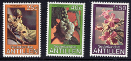 Netherlands Antilles 1979 Serie 3v Flowers Flora Blumen MNH - Antilles