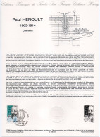 - Document Premier Jour PAUL HEROULT (1863-1914) - THURY HARCOURT 22.2.1986 - - Chemistry