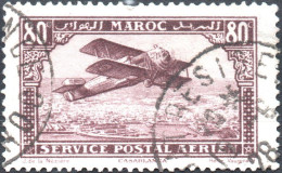 MAROCCO FRANCESE, FRENCH MOROCCO, LANDSCAPE, 1926, USATI Scott:FR-MA C6, Yt:MA PA6 (0,60) - Used Stamps