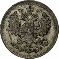 Russie, Nicholas II, 5 Kopeks, 1901, Saint-Pétersbourg, Argent, TTB, KM:19a.1 - Russia