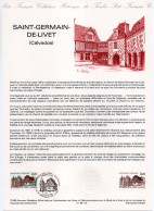 - Document Premier Jour SAINT-GERMAIN-DE-LIVET (Calvados) 1.3.1986 - - Postdokumente