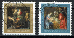 België OBP 3332/3333 - Merry Christmas - Joint Issue With Germany - Used Stamps