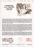 - Document Premier Jour LOUISE MICHEL (1830-1905) - PARIS 8.3.1986 - - Berühmte Frauen