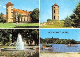 Rheinsberg (Mark) Schloss Leuchtturm Springbrunnen See Gl1975 #172.120 - Sonstige & Ohne Zuordnung