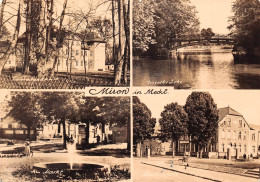 Mirow In Mecklenburg Marktplatz Inselbrücke Feierabendheim Glca.1970 #172.138 - Altri & Non Classificati