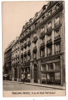 Paris , Adelphi Hotel , Rue Taitbout - Cafés, Hotels, Restaurants