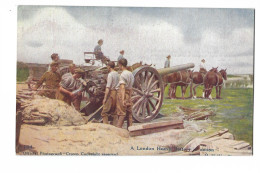 London  -   A London Heavy Battery In Action.   -   1914-1916 - Guerra 1914-18