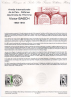 - Document Premier Jour VICTOR BASCH (1863-1944) - LA ROCHELLE 26.4.1986 - - Andere & Zonder Classificatie