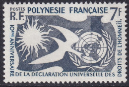 French Polynesia 1958 Sc 191  MLH* - Ongebruikt