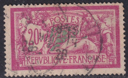 France 1926 Sc 132 Yt 208 Used Surface Scuff Mark On Right - 1900-27 Merson