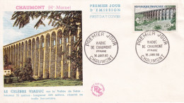 FDC 16/01/1960: Le Viaduc De CHAUMONT - Y&T N° 1240 - 1960-1969