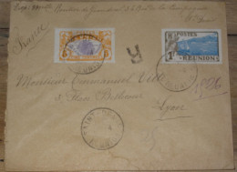 Enveloppe Recommandée SAINT DENIS REUNION - 1926   ........... Boite1 ........... 240424-29 - Covers & Documents