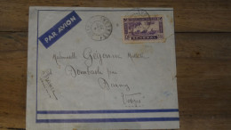 Enveloppe, Par Avion, Thies, SENEGAL - 1937   ........... Boite1 ........... 240424-30 - Briefe U. Dokumente