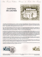- Document Premier Jour LE CHÂTEAU DE LOCHES 14.6.1986 - - Châteaux