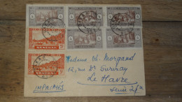 Enveloppe, Imprimés, DAKAR, SENEGAL - 1939   ........... Boite1 ........... 240424-31 - Brieven En Documenten