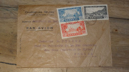Enveloppe, Par AVION,  DAKAR, SENEGAL - 1937   ........... Boite1 ........... 240424-32 - Cartas & Documentos