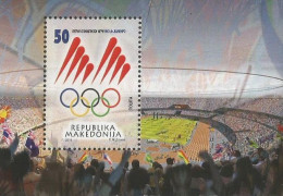 Macedonia 2016 Summer Olympic Games In Rio Olympics Block MNH - Estate 2016: Rio De Janeiro