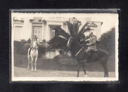 (28/04/24) MONACO-CPA MONACO - CARTE PHOTO - VILLA - CAVALIERS - Otros & Sin Clasificación