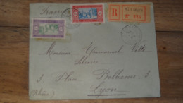 Enveloppe Recommandée, Saint Louis, SENEGAL - 1924  ........... Boite1 ........... 240424-34 - Brieven En Documenten