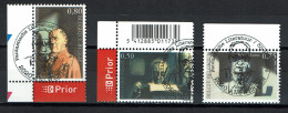 België OBP 3326/3328 Literature Belgian Writers - Used Stamps