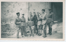 Photo Officiers Français Années 30 - Guerra, Militari