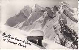 73 Des Neiges De SAVOIE - Meilleurs Voeux - Circulée 1961 - Andere & Zonder Classificatie