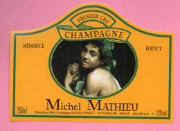 Etiquette De Champagne   Mathieu  PRINCET - Champagne