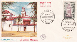 FDC 16/01/1960: Mosquée De TLEMCEN (Algérie) - Y&T N° 1238 - 1960-1969