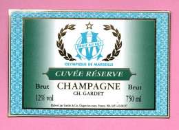 Etiquette De Champagne    GARDET  Pour L' OM - Champan