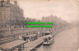 R538868 London. Thames From Westminster Bridge. Tuck. Town City. Postcard 2001 - Andere & Zonder Classificatie