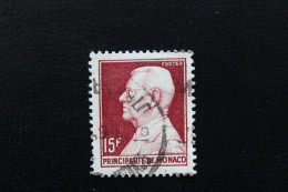 1949 Y&T NO 305B 15 F LOUIS II  BRUN CARMIN OBLITERE - Usati