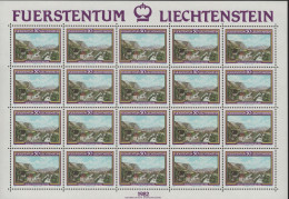 LIECHENSTEIN - KLEINE SAMMLUNG BLÖCKE 1967-1982 ** / L - Blocks & Kleinbögen