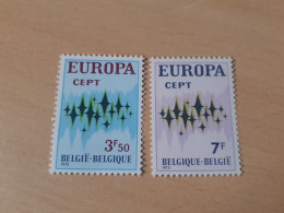 TIMBRES   BELGIQUE   ANNEE   1972   N  1623  /  1624   COTE  1,70  EUROS   NEUFS  LUXE** - Neufs