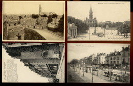 Angers - Lot De 12 Cartes - Toutes Scannées Recto Verso - 5 - 99 Postcards