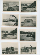 Photos   Arromanche 8 Photos En 1949 - Guerre, Militaire