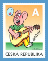 681 Czech Republic Bobik Of Ctyrlistek Four-Leaf Clover Cartoon 2011 Pig - Comics